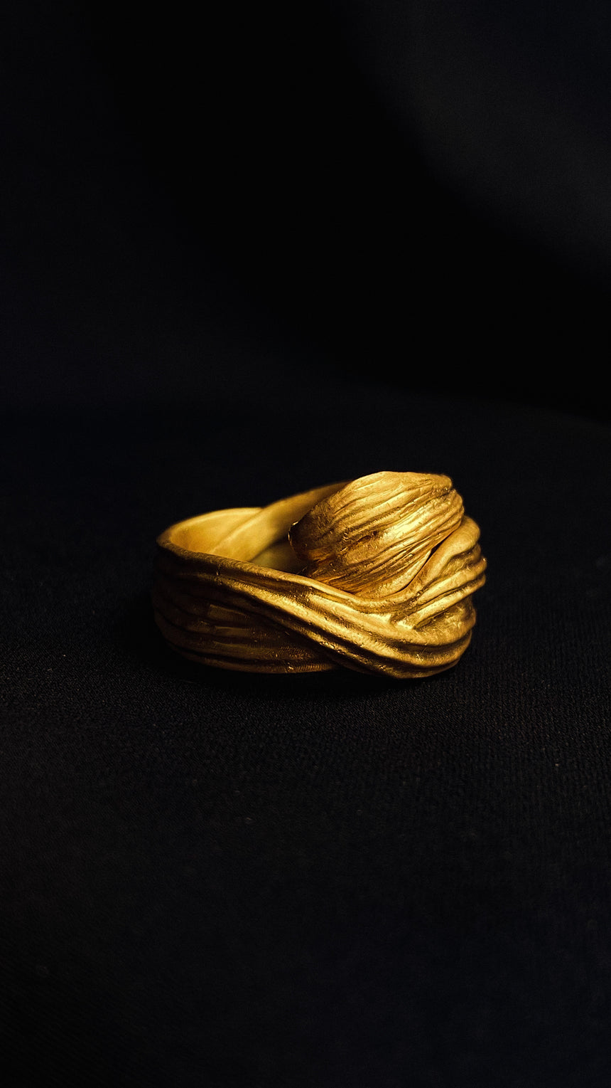 Kén Vĩnh Gold Ring - Thin Version