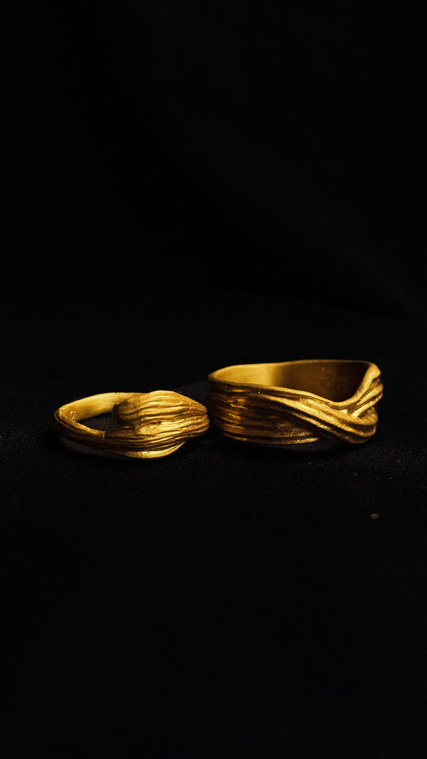 Kén Vĩnh Gold Ring - Thin Version