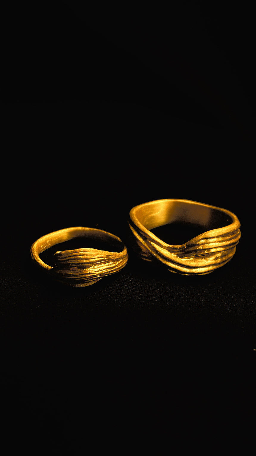 Kén Vĩnh Gold Ring - Thin Version