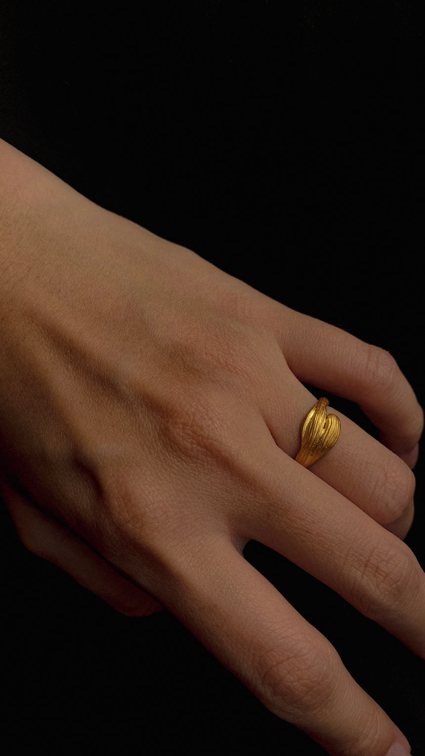 Kén Vĩnh Gold Ring - Thin Version
