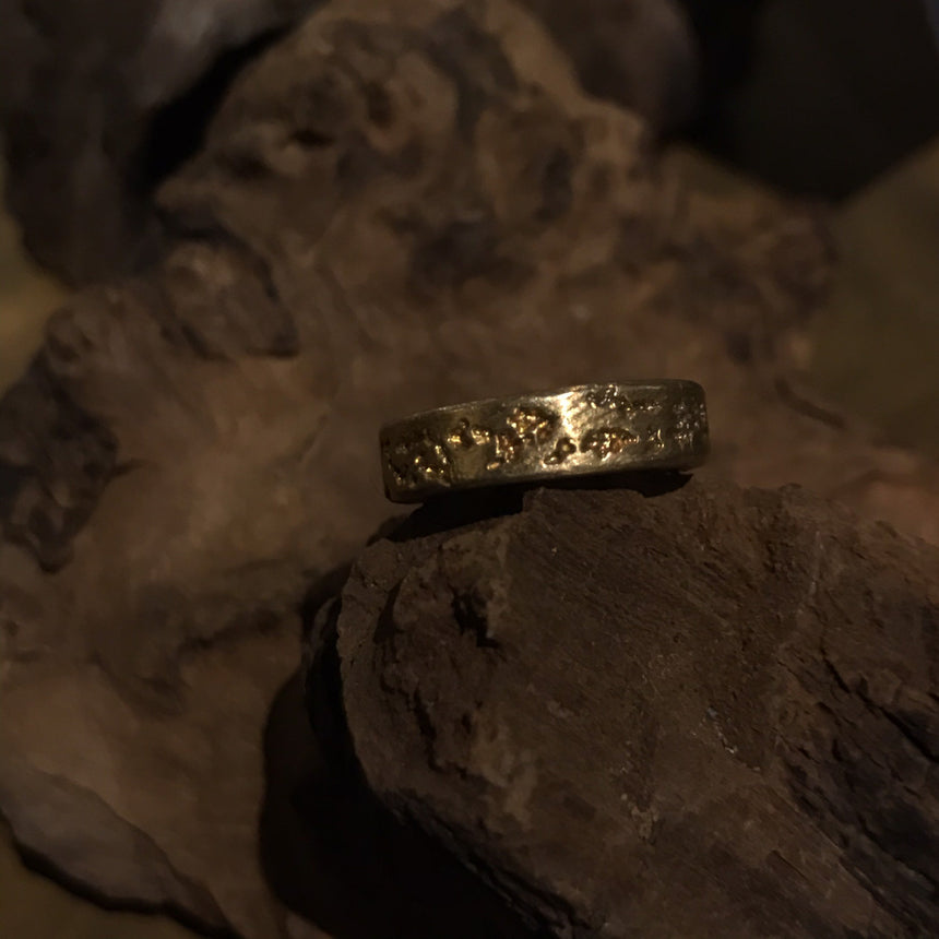 Trăng Hòa Ring - Thin Band Verson