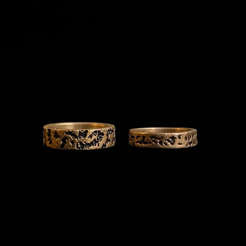 Trăng Hòa Ring - Thick Band Verson