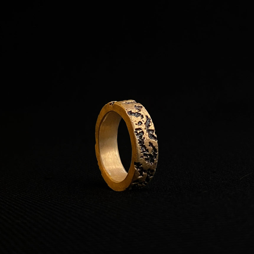 Trăng Hòa Ring - Thick Band Verson