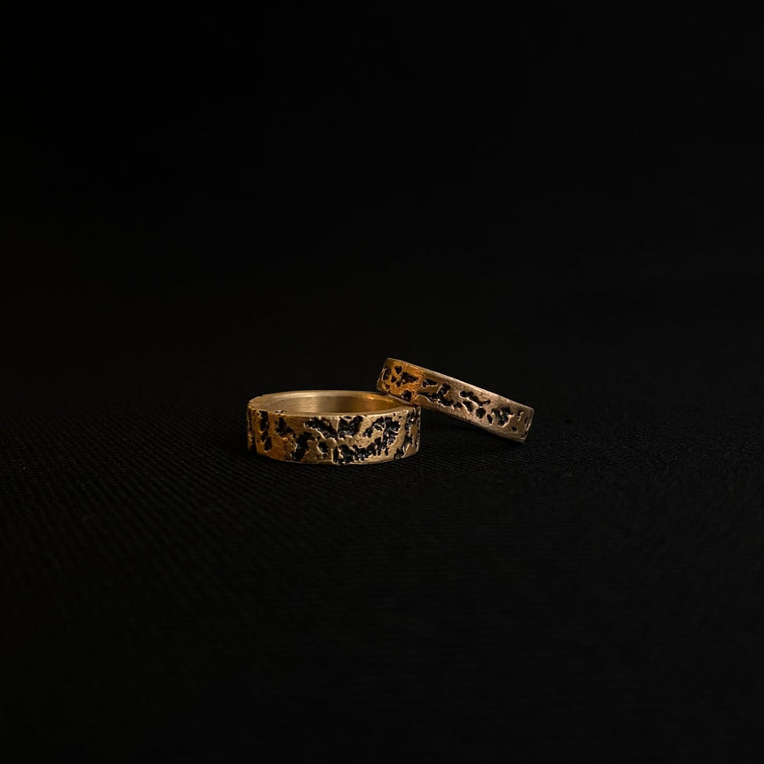 Trăng Hòa Ring - Thick Band Verson