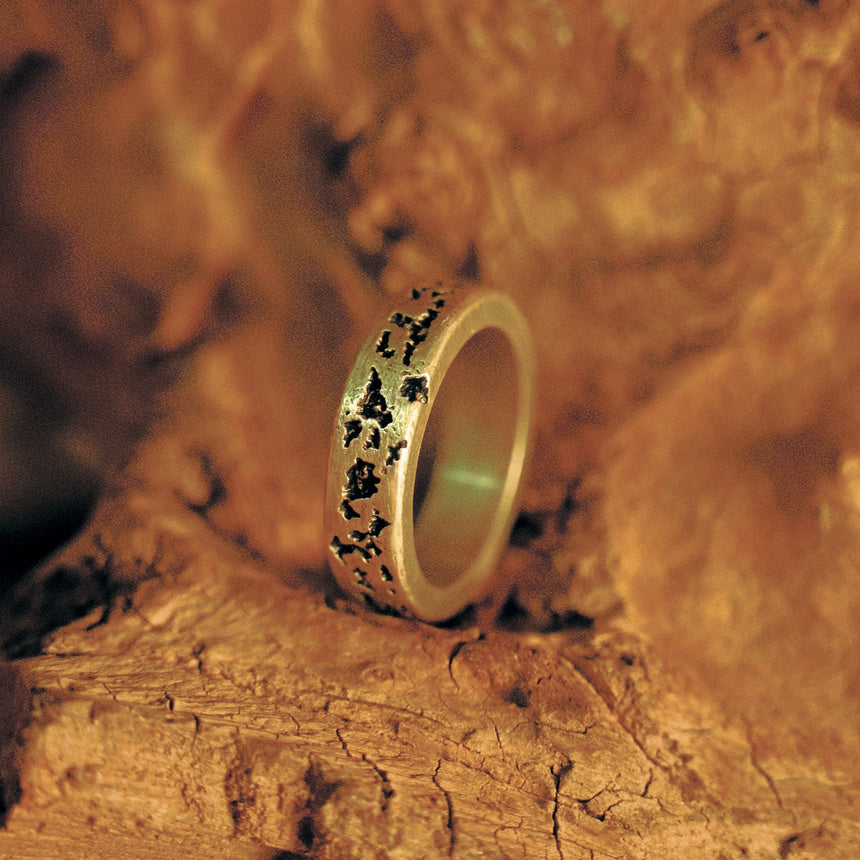 Trăng Hòa Ring - Thin Band Verson