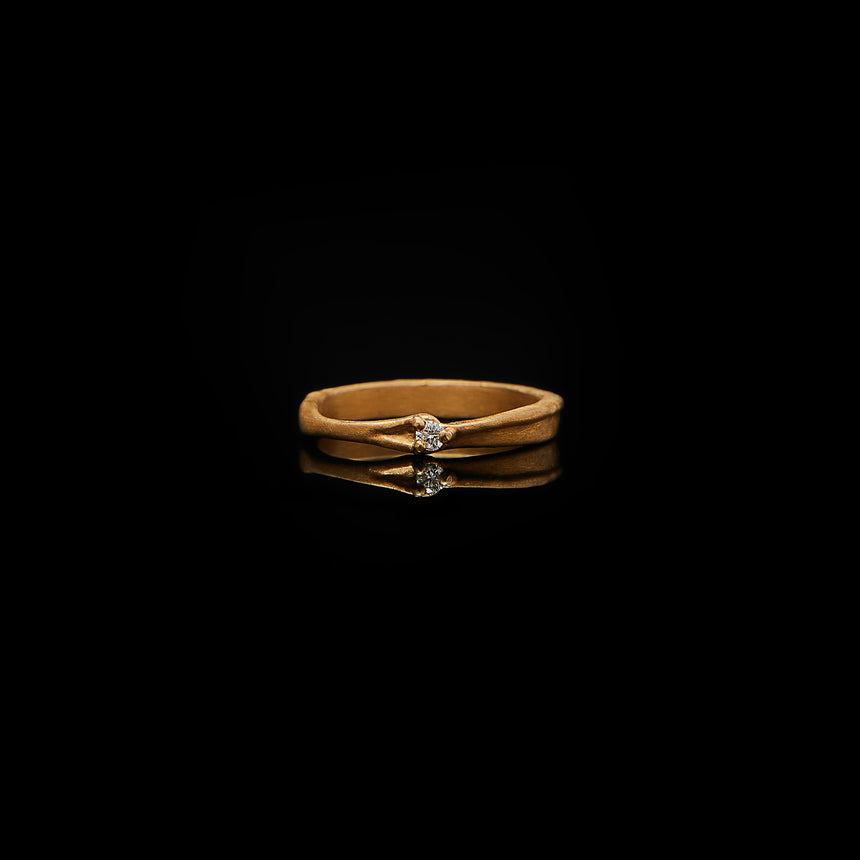 Thuận Giêng Gold Ring - Thin Band Version