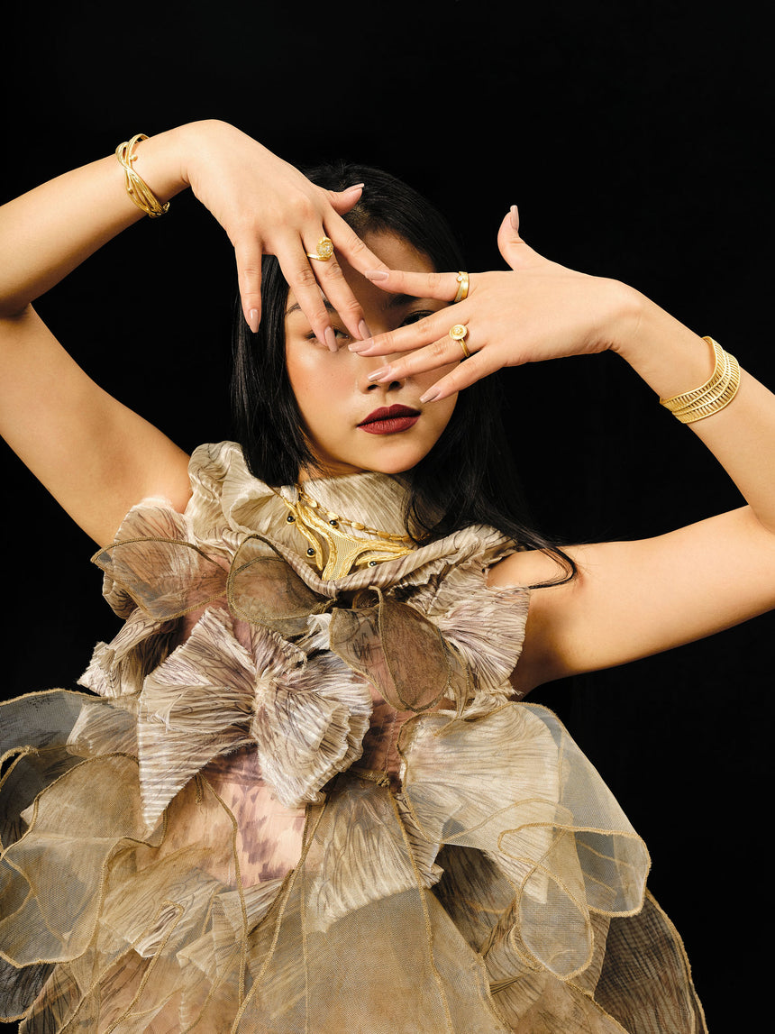 Kén Khải Gold Ring
