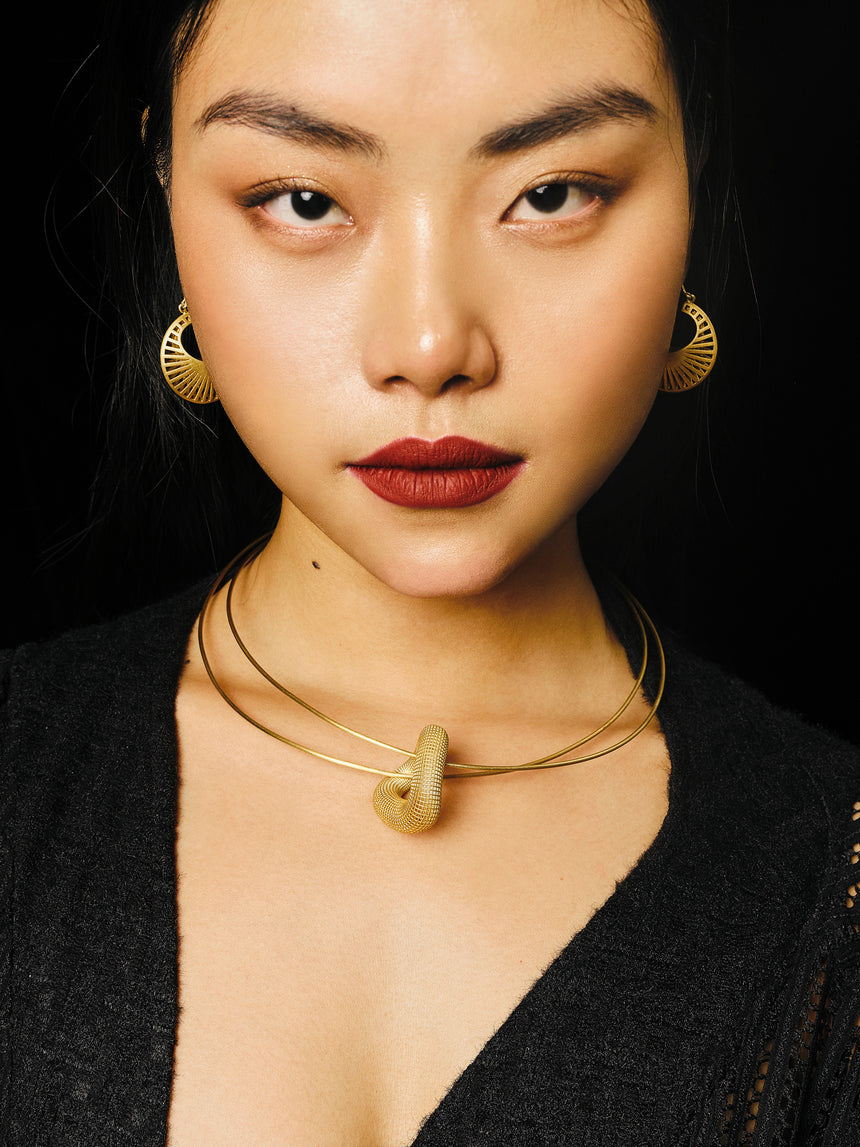 Kén Phiến Earrings