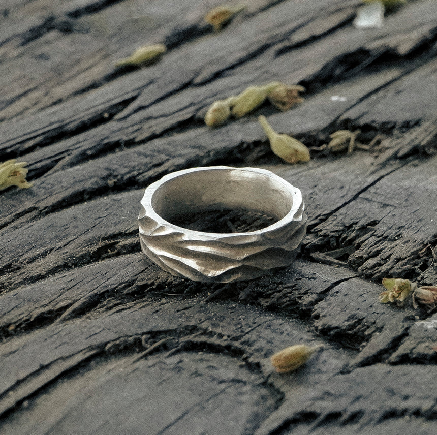 Mộc Diệp Uyển Ring | Thick Band Version