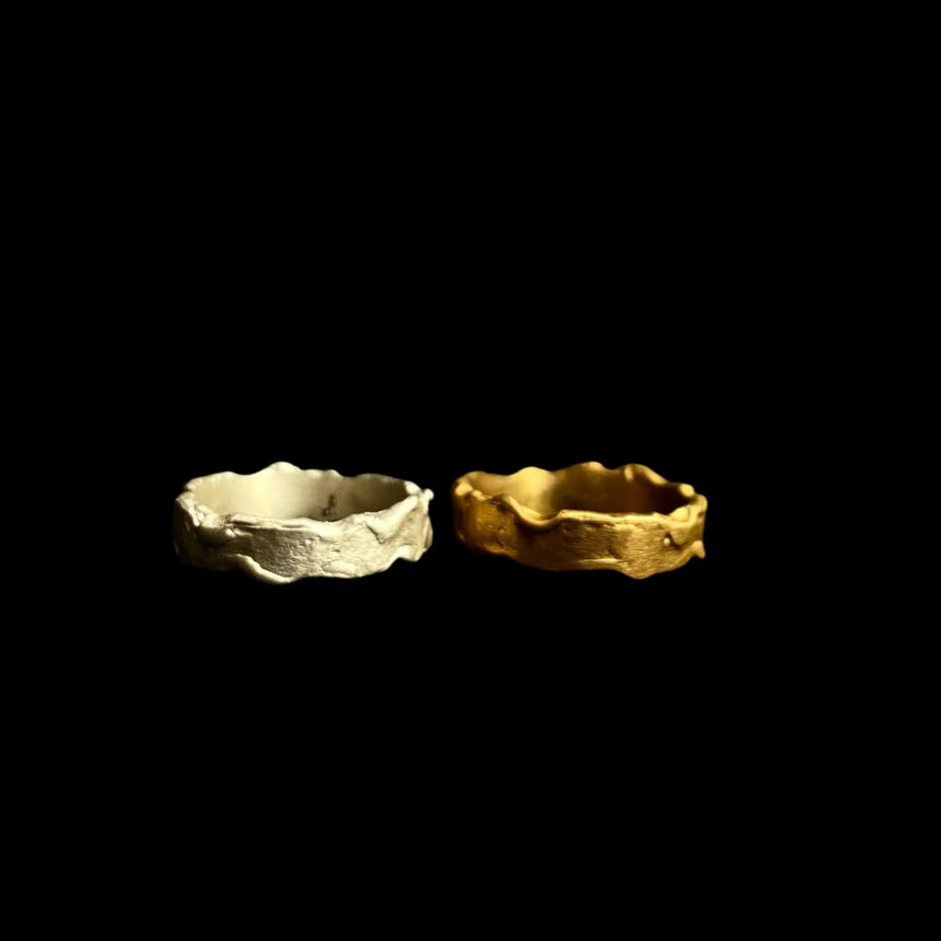 Mộc Nhũ Ring - Thick Band Verson