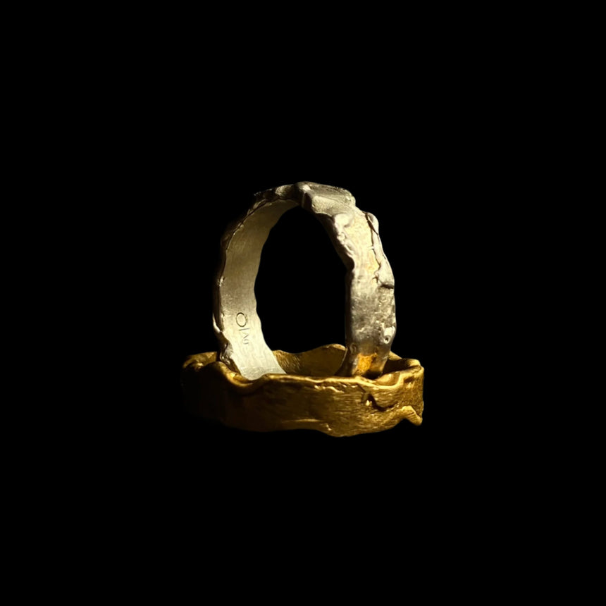 Mộc Nhũ Ring - Thick Band Verson