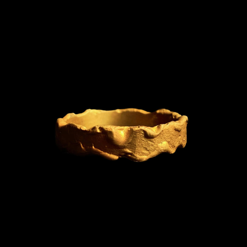 Mộc Nhũ Ring - Thick Band Verson
