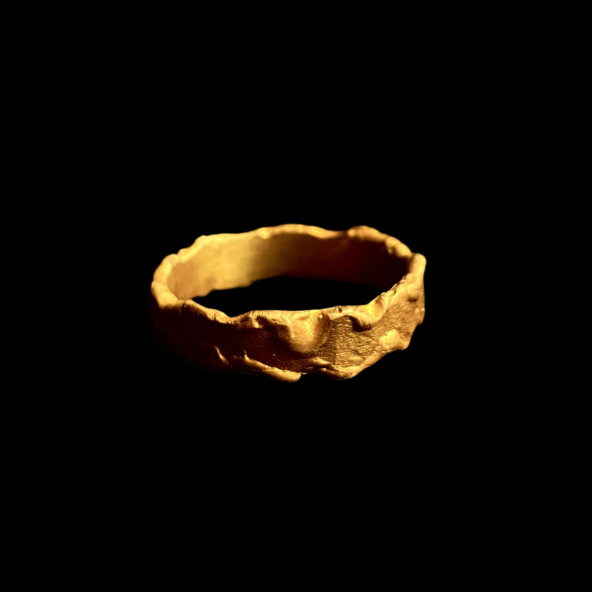 Mộc Nhũ Ring - Thick Band Verson