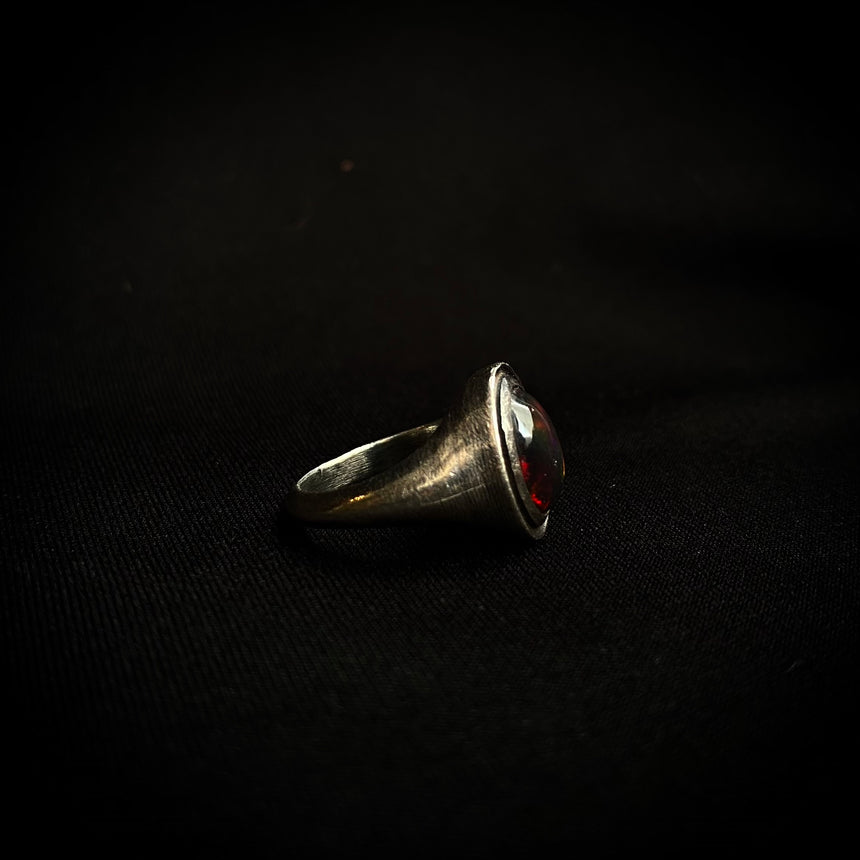 Cabochon Oval Signet Ring