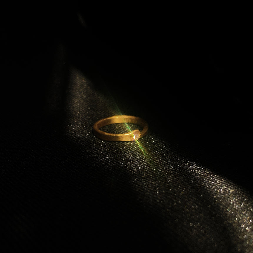Thuận Giêng Gold Ring - Thick Band Version
