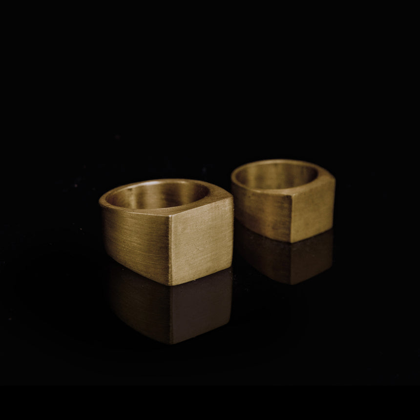 Mộc Thiết Ring - Large Signet Ring