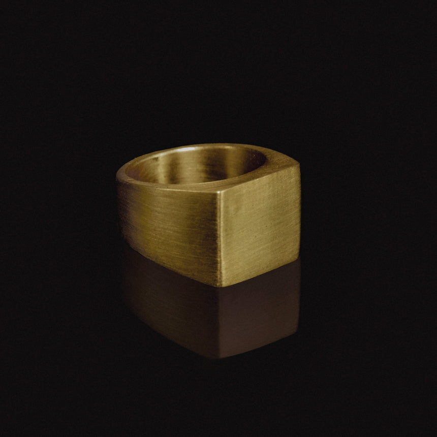 Mộc Thiết Ring - Large Signet Ring