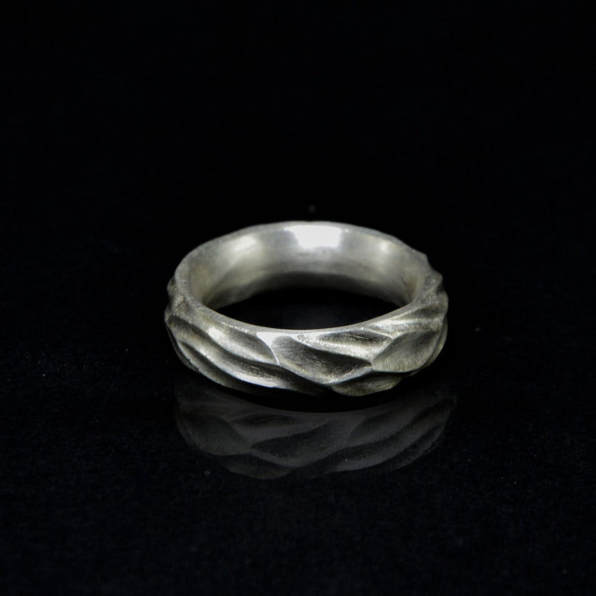 Mộc Diệp Uyển Ring | Thick Band Version