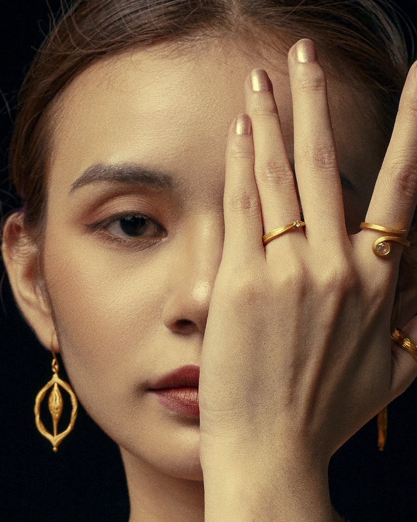 Thuận Giêng Gold Ring - Thin Band Version
