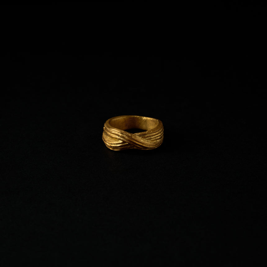 Kén Vĩnh Gold Ring - Thick Version