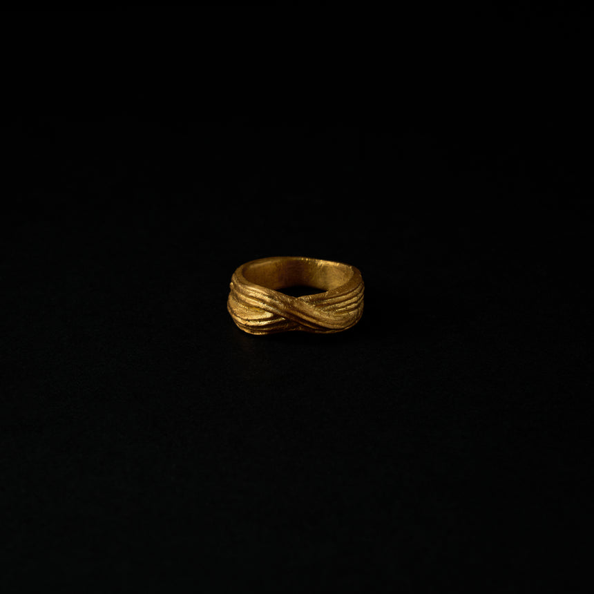 Kén Vĩnh Gold Ring - Thick Version