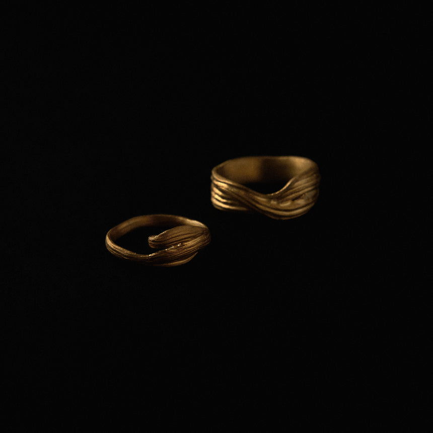 Kén Vĩnh Gold Ring - Thick Version