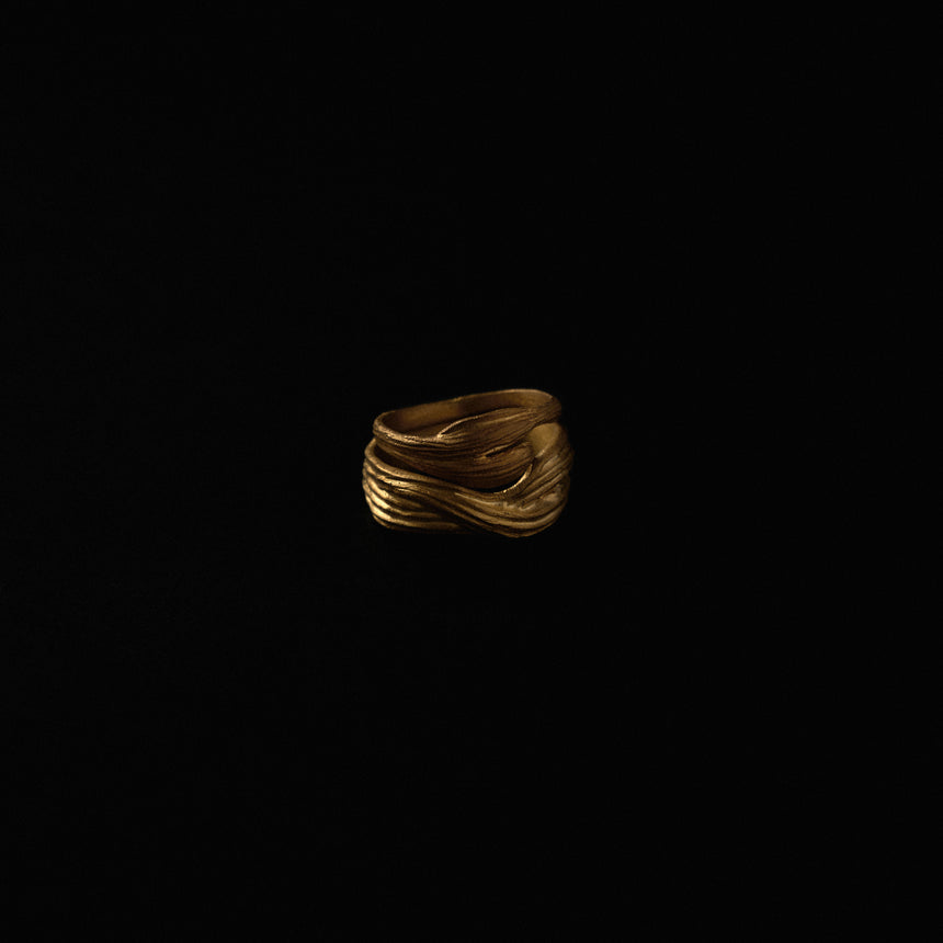 Kén Vĩnh Gold Ring - Thin Version