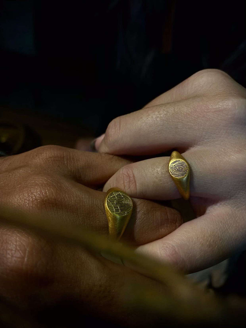 Mộc Viên Ring - Large Signet Ring