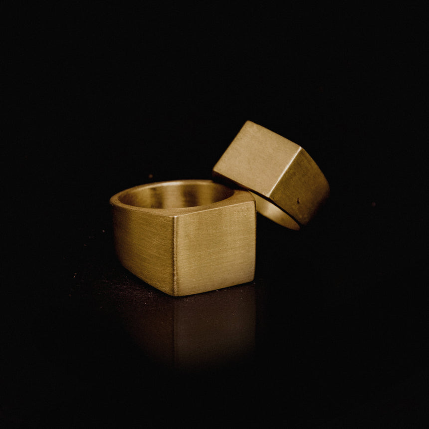 Mộc Thiết Ring - Medium Signet Ring