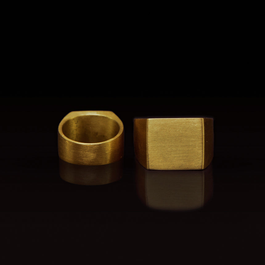 Mộc Thiết Ring - Medium Signet Ring